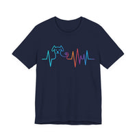 Load image into Gallery viewer, Dog Heartbeat T-Shirt