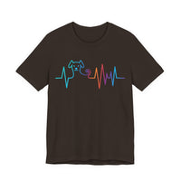 Load image into Gallery viewer, Dog Heartbeat T-Shirt