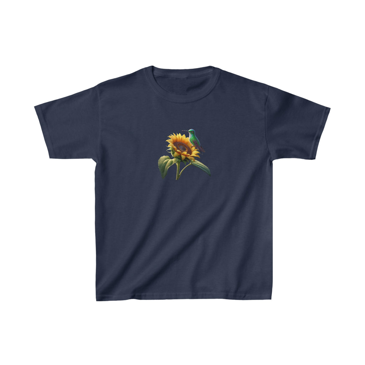 Sunflower Hummingbird-Kids Heavy Cotton™ Tee