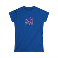 Load image into Gallery viewer, Purple Butterfly-Women&#39;s Softstyle Tee
