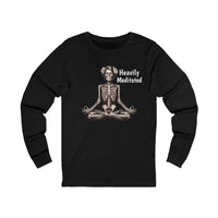 Load image into Gallery viewer, Lotus Heavily Meditated-Long Sleeve-T-shirt
