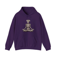 Load image into Gallery viewer, Skelly Lotus-Unisex Heavy Blend™ Hooded Sweatshirt
