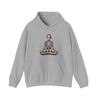 Load image into Gallery viewer, Skelly Lotus-Unisex Heavy Blend™ Hooded Sweatshirt
