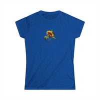 Load image into Gallery viewer, Sunflower-Hummingbird-Women&#39;s Softstyle T-Shirt
