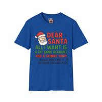 Load image into Gallery viewer, Dear Santa, All I Want For Christmas-T-Shirt