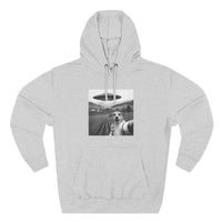 Load image into Gallery viewer, Funny Dog Selfie with UFO Graphic Hoodie