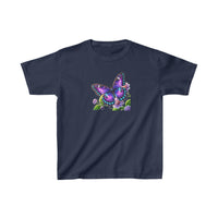 Load image into Gallery viewer, Purple Butterfly-Kids Heavy Cotton™ Tee
