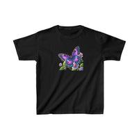 Load image into Gallery viewer, Purple Butterfly-Kids Heavy Cotton™ Tee
