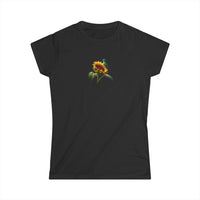Load image into Gallery viewer, Sunflower-Hummingbird-Women&#39;s Softstyle T-Shirt
