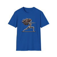 Load image into Gallery viewer, Skelly Warrior Pose-Unisex Softstyle T-Shirt
