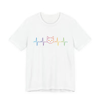 Load image into Gallery viewer, Cat Heartbeat T‑Shirt