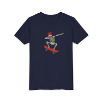 Load image into Gallery viewer, 🛹💀 Dabbing Skateboard Skeleton Youth T-Shirt