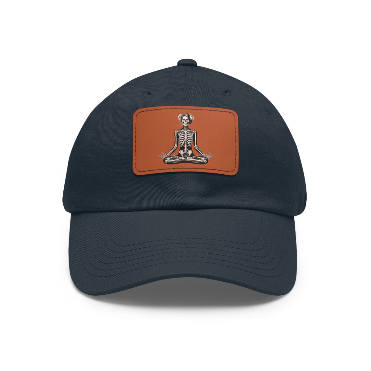 Skelly Sukhasana Hat with Leather Patch