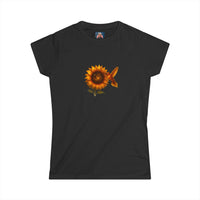 Load image into Gallery viewer, Cosmic Sunflower Hummingbird T-Shirt
