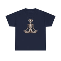 Load image into Gallery viewer, Skelly-Lotus-Unisex Heavy Cotton Tee
