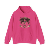 Load image into Gallery viewer, Skelly Sukhasana -Unisex Heavy Blend™ Hooded Sweatshirt
