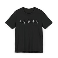 Load image into Gallery viewer, Skateboarding Heartbeat-T-Shirt
