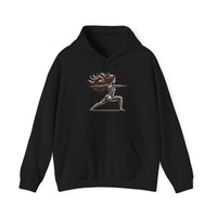 Load image into Gallery viewer, Skelly Warrior Pose-Unisex Heavy Blend™ Hooded Sweatshirt