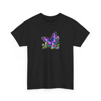 Load image into Gallery viewer, Purple Butterfly-Unisex Heavy Cotton Tee

