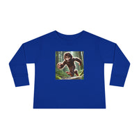 Load image into Gallery viewer, Lil Bigfoot Jog-Toddler Long Sleeve Tee-Rabbit Skins
