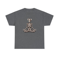 Load image into Gallery viewer, Skelly-Lotus-Unisex Heavy Cotton Tee
