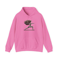 Load image into Gallery viewer, Skelly Warrior Pose-Unisex Heavy Blend™ Hooded Sweatshirt