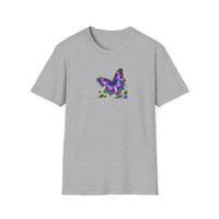 Load image into Gallery viewer, Purple Butterfly-Unisex Softstyle-T-Shirt
