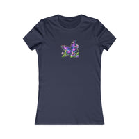 Load image into Gallery viewer, Purple Butterfly-Women&#39;s Favorite T-Shirt
