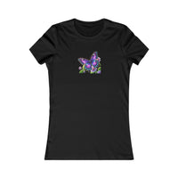 Load image into Gallery viewer, Purple Butterfly-Women&#39;s Favorite T-Shirt
