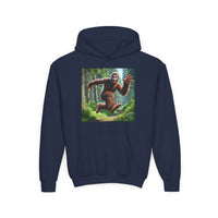 Load image into Gallery viewer, Youth Bigfoot Running Hoodie