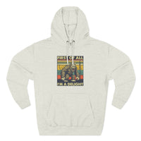 Load image into Gallery viewer, "First of All I'm a Delight" Cozy Pullover