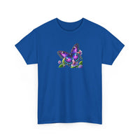 Load image into Gallery viewer, Purple Butterfly-Unisex Heavy Cotton Tee
