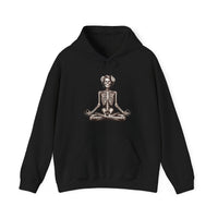 Load image into Gallery viewer, Skelly Lotus-Unisex Heavy Blend™ Hooded Sweatshirt
