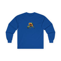 Load image into Gallery viewer, Sunflower-Hummingbird-Long Sleeve-T-shirt
