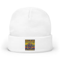 Load image into Gallery viewer, "First of All I'm a Delight' - Embroidered Knit Beanie-Women