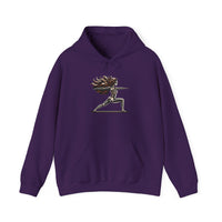 Load image into Gallery viewer, Skelly Warrior Pose-Unisex Heavy Blend™ Hooded Sweatshirt
