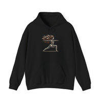 Load image into Gallery viewer, Skelly Warrior Pose-Unisex Heavy Blend™ Hooded Sweatshirt
