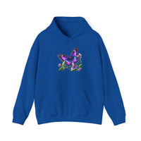 Load image into Gallery viewer, Purple Butterfly-Hooded Sweatshirt
