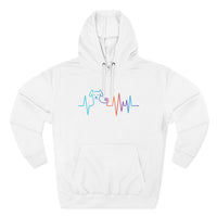Load image into Gallery viewer, Heartbeat Dog Hoodie