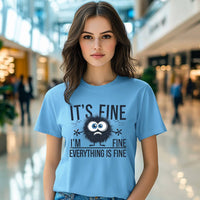 Load image into Gallery viewer, Everything Is Fine-Unisex Heavy Cotton Tee
