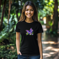Load image into Gallery viewer, Purple Butterfly-Unisex Softstyle-T-Shirt

