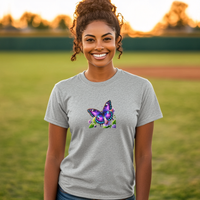 Load image into Gallery viewer, Purple Butterfly-Unisex Softstyle-T-Shirt
