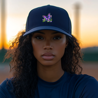 Load image into Gallery viewer, Purple Butterfly-Trucker Cap
