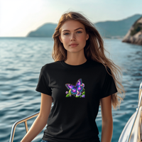 Load image into Gallery viewer, Purple Butterfly-Women&#39;s Favorite T-Shirt
