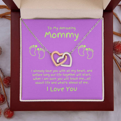 Mommy-Already Love You-Interlocking Hearts-Prpl