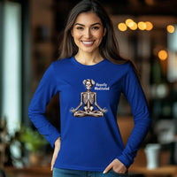 Load image into Gallery viewer, Lotus Heavily Meditated-Long Sleeve-T-shirt
