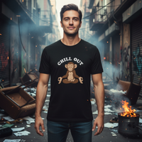 Load image into Gallery viewer, Chill Out Chimpanzee T-Shirt