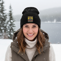 Load image into Gallery viewer, "First of All I'm a Delight' - Embroidered Knit Beanie-Women