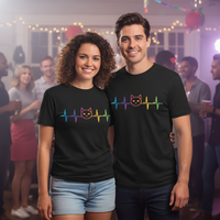 Load image into Gallery viewer, Cat Heartbeat T‑Shirt