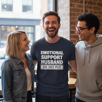 Load image into Gallery viewer, Emotional Support Husband T-Shirt — “Do Not Pet”